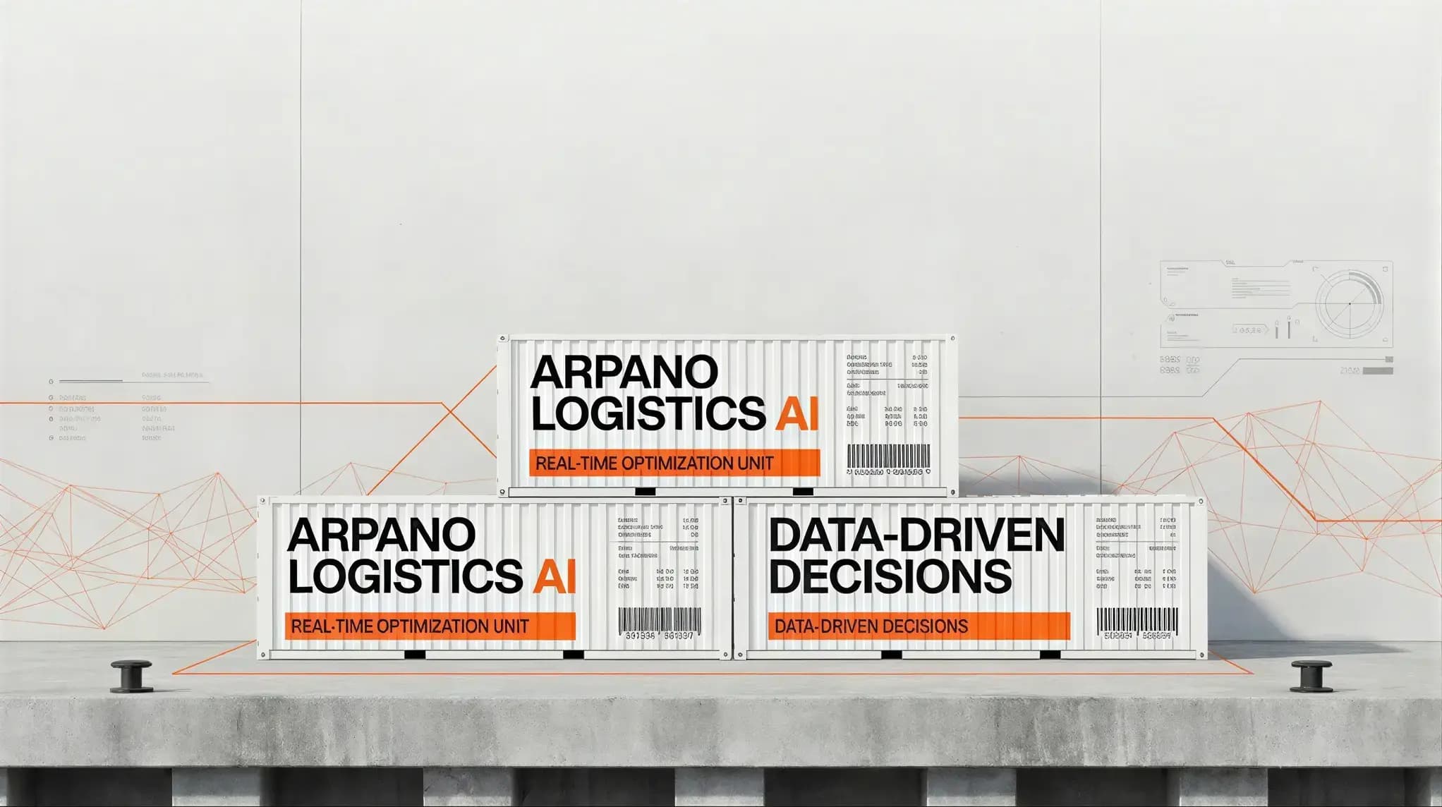 Contenedores de logística Arpano AI